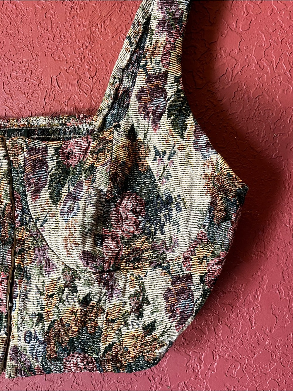 Floral Corset Top - Picture 3 of 5
